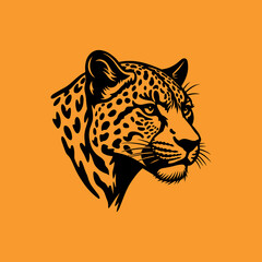 Leopard Head Vector