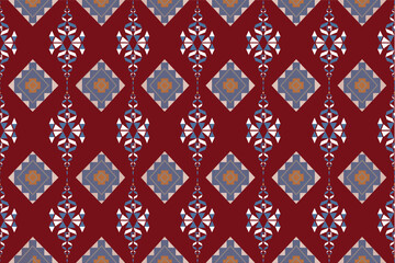 Damask geometric ornament. Navajo tribal vector seamless pattern. Native American ornament. Ethnic South Western decor style. Vector seamless pattern. Mexican blanket, rug. Woven carpet