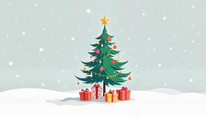 Decorative mini Christmas trees, decoration