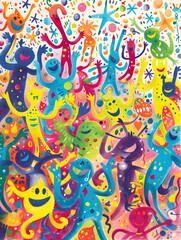 Obraz premium New Year and Christmas graphic advertising background