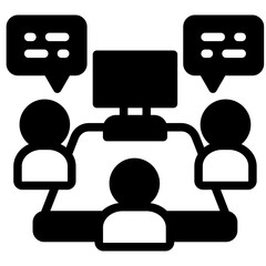 Team Meeting Icon