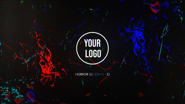 Horror Glitch Intro