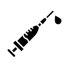 Injection glyph icon