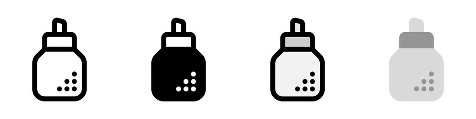 Fototapeta premium Editable sugar bottle vector icon. Cafe, coffee shop, restaurant, drink, beverages. Part of a big icon set family. Perfect for web and app interfaces, presentations, infographics, etc