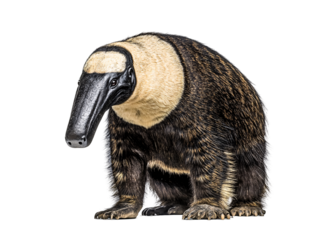 an animal with a long neck