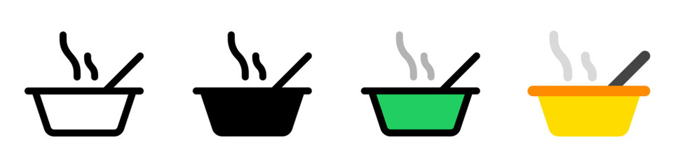 Editable warm soup vector icon. Food, restaurant. Part of a big icon set family. Perfect for web and app interfaces, presentations, infographics, etc