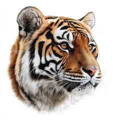 Tiger Portrait.