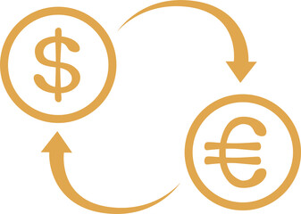 money coin bag and paper