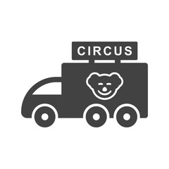 Circus Glyph illustration