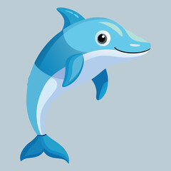 Dolphin vector art  illustration and artwork