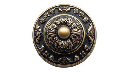 a close-up of a circular object

