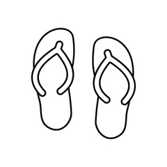 Flip Flops vector icon
