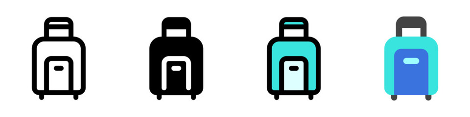 Editable luggage vector icon. Part of a big icon set family. Perfect for web and app interfaces, presentations, infographics, etc