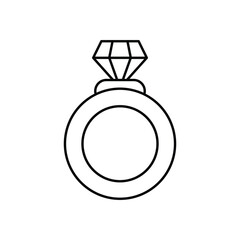 Ring vector icon