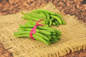 Fagot de Haricots verts extra fin équeutés