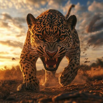 Leopard Attack.
