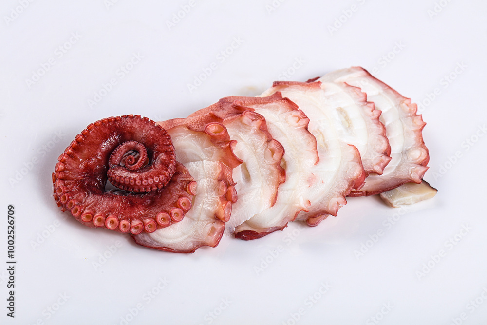 Canvas Prints Raw octopus sashimi snack apetizer