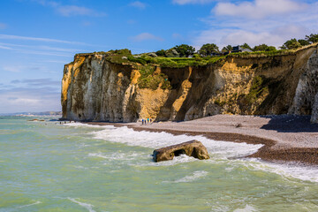 Le bunker renversé de Hautot-sur-Mer