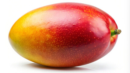  Fresh Ripe Mango Isolated on White Background