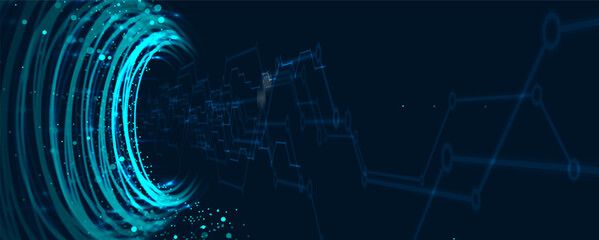 Exploring the future of technology through abstract waves and big data science