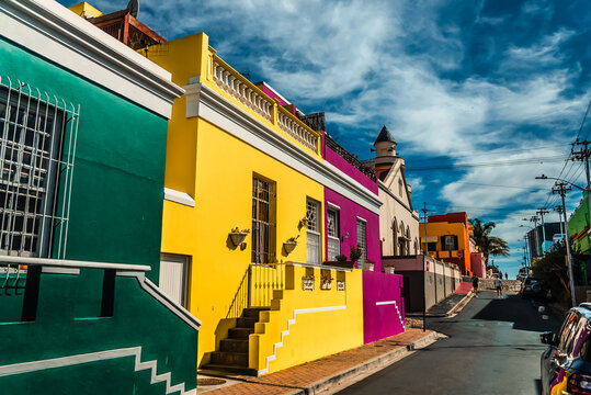 Colorful Bo-Kaap Homes in Cape Town