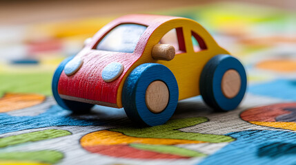 Handmade Wooden Toy Car