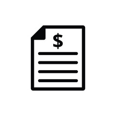 Bill payment flat vector icon design