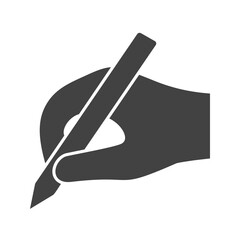 Hand Actions Glyph illustration