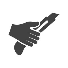 Hand Actions Glyph illustration