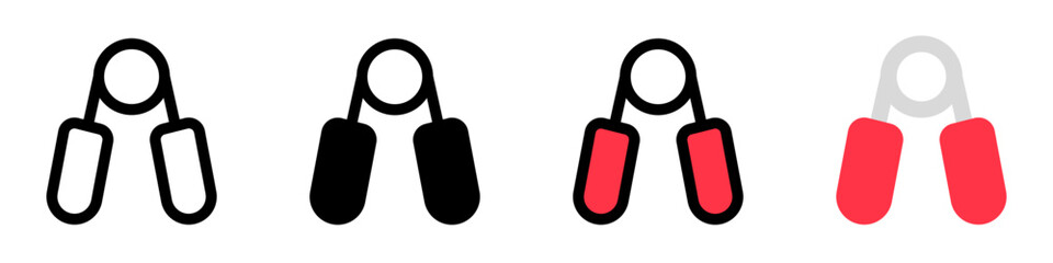 Editable hand gripper vector icon. Part of a big icon set family. Perfect for web and app interfaces, presentations, infographics, etc