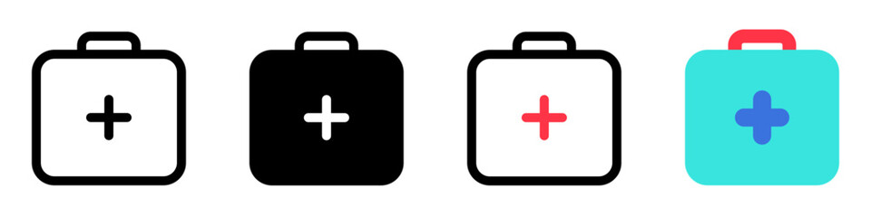 Editable first aid kit vector icon. Part of a big icon set family. Perfect for web and app interfaces, presentations, infographics, etc