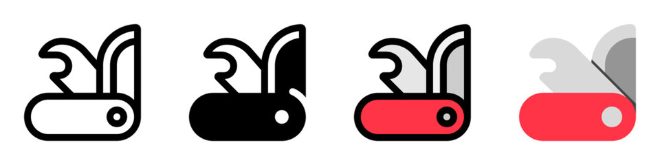 Editable multitool vector icon. Part of a big icon set family. Perfect for web and app interfaces, presentations, infographics, etc