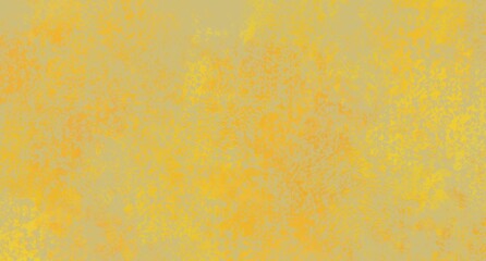 Abstract background yellow with gold foil. Wall grunge background 