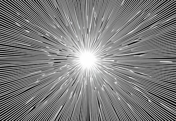 abstract fractal burst