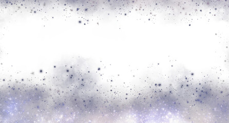 Colorful smoke and stars