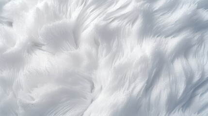 Obraz premium Abstract White Texture: A Close-Up of Crinkled Fabric