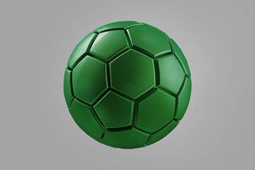 Soccer ball (football) on neutral background