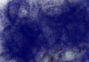 Abstract Navy Watercolour Texture Background