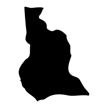 recommend clip art: Abim District map, administrative division of Uganda. Vector illustration.