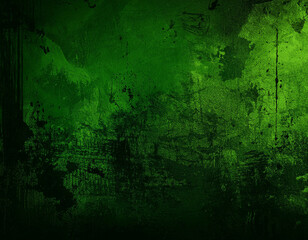 Fototapeta premium Abstrat Green Background With Industrial Vibe and Copy Space