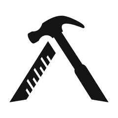 leter A HAMMER AND RULER
