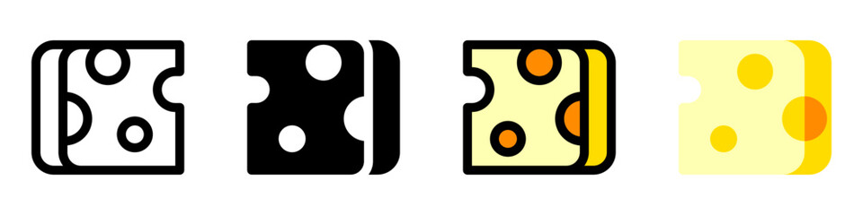 Editable cheese vector icon. Part of a big icon set family. Perfect for web and app interfaces, presentations, infographics, etc