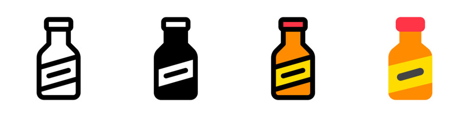 Editable sauce bottle vector icon. Part of a big icon set family. Perfect for web and app interfaces, presentations, infographics, etc
