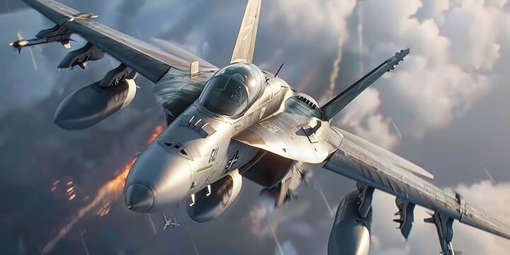F-18 Super Hornet in Flight