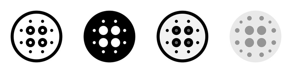 Editable lens blur vector icon. Part of a big icon set family. Perfect for web and app interfaces, presentations, infographics, etc