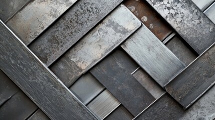 Background from different metal profiles