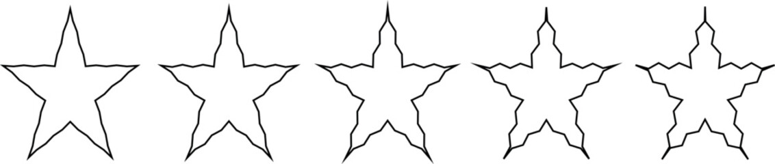 Different combinations of the geometric shape rectangle are in sets