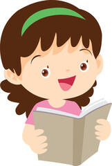 kid reading book ,children reading books student back to school