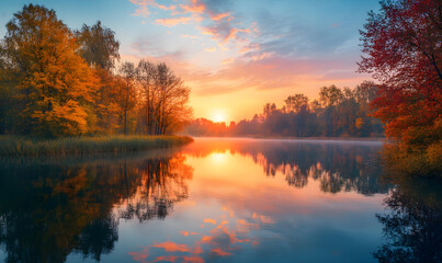 Obraz premium Stunning Nature Landscapes: Mountains, Forests, Oceans, and Serene Vistas.