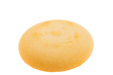 lemon cream cookies isolated